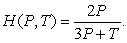 Find the following partial derivative: H<sub>P</sub>(2, 1)if Give your answer to 4 decimal places.