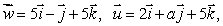 If   find the value of a making   and   perpendicular.<div style=padding-top: 35px> 