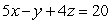 Consider the plane   .Find the coordinates of the points where the plane intersects the three axes.<div style=padding-top: 35px> 