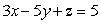 Consider the plane   .Find the value of a that makes the vector   perpendicular to the plane.<div style=padding-top: 35px> 