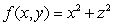 Sketch the level set of corresponding to f = 16 and describe it in words.