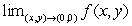 Suppose that for all x and y the function f satisfies . Determine, if possible, the values of the following limits.Explain your answer. Note that the limit may not exist nor be determined from the given information. (a) (b)