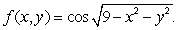 Let What is the domain of f? What are the possible values of f?