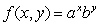 Consider the function , for certain constants a and b.Simplify the following expression.