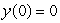 Consider the differential equation Solve the differential equation analytically given that .Then approximate using Euler's method with three steps.Write a few sentences describing the error in Euler's method in this case, and what could be done to decrease the error.
