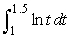 Estimate using a 4<sup>th</sup> degree Taylor Polynomial for about t = 1.Round to 4 decimal places.
