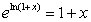 Since and are inverse functions, we know that for x > -1.Find the Taylor series for using only up to the quadratic terms and show that the result is 1 + x.