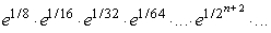 Find the value of the infinite product to 2 decimal places.
