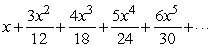 Find the radius of convergence of
