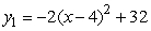 Find the area of the region between and , accurate to 2 decimal places.