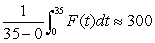 A potato is cooking in an oven.Explain in words what   means if   is the temperature of the potato, in degrees Farenheit, and t is time, in minutes.<div style=padding-top: 35px> 