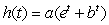 Prove that the function , where a > 1 and b > 1, is increasing for all values of t.