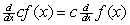 Use the product rule to write a proof of the constant multiple rule: .