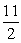 <strong>Use the limit of the difference quotient to find the derivative of at the point (1, 11/2).</strong> A) B) C)-11 D)