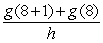 <strong>To find the derivative of at x = 8 algebraically, you evaluate the following expression.</strong> A) B) C) D)All of the above are correct. E)None of the above is correct.