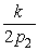 <strong>Suppose we buy quantities and , respectively, of two goods.The following graph shows the budget constraint , where and are the prices of the two goods and k is the available budget.If the budget is doubled, but prices remain the same, what is the intercept of the new budget constraint? </strong> A) B) C) D)