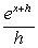 <strong>If , find and simplify the difference quotient .</strong> A)1 B) C) D)