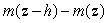 Given the function , find and simplify .
