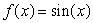 Give a formula for the following sinusoidal function as a transformation of