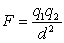 <strong>Coulomb's law says that the electrical force between two charged objects is directly proportional to the product of the quantity of charge on the objects and inversely proportional to the square of the distance between the objects.Let and be the charge on the two objects.Let d be the distance between the objects and F be the electrical force between them.Translate Coulomb's Law into mathematical symbols.</strong> A) B) C) D)