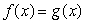 <strong>The solid curve below is a portion of the graph of and the dashed curve is a portion of the graph of .The domain of both functions is all real numbers.Which of the following statements are true.Check all that apply. </strong> A)At x = 1, . B)For all x > 1, . C) . D)There is only one value of x for which .