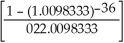 a)PV<sub>n</sub> = 570.60 = 570.60(30.1942871)= $17 228.86 b)Interest = 36(570.60)- 17228.86 = 20541.60 - 17228.86 = $3312.74