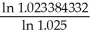 Let the focal date be now; i = 0.05 ÷ 2 = 0.025; m = 2 For the obligation: For the payment: 800 n = = = Programmed solution: