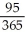 Legal due date: November 2,2013 Interest period: July 30- November 2 = 95 days S = 1742.84; r = 0.065; t = P = = = = $1713.85