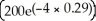 Calculate ln  