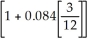 Let the size of the final payment be $x. At the agreed focal date (4 months from now): 1170   + 1243   = 1505   + x 1219.14 + 1277.80 = 1536.61 + x 960.33 = x The size of the final payment is $960.33.