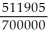 a)Let x represent the sales volume in dollars. Total revenue: TR = x = = 58% of revenue = 0.58 Total cost: TC = 215 000 + 0.58x b)Using the contribution margin approach and assuming that P = $1.00, we obtain: CM = P-VC = 1-0.58 = 0.42 BE volume (in units)= = = 511904.76 = 511905 units Capacity = = 700 000 BE volume as a percent of capacity = = 73.13% c)FC = $203 800 and VC = 0.62, then CM = 1-0.62 = 0.38 CR = = = 0.38 BE in sales dollars = = = $536 315.79