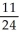 Ratio: : : : = : : : = 16 : 6 : 21 : 11 Let the constant part be x