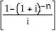 In the following equation: = PMT calculate n, if = 75,000; PMT = 3500; i = 0.028