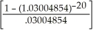 ALT. 1 = 125000.00 + 37500.00(1.061)-6 + 50000.00(1.061)-10 = 125000.00 + 37500.00(.7009833)+ 50000.00(.5531541) = 125000.00 + 26286.87 + 27657.71 = $178944.58 = $178 945. ALT. 2: I/Y = 12.2%; P/Y = 4; C/Y = 2; c = = 0.5; n = 4(5)= 20; p = -1 = .03004854 PV of ALT.2 = 11 150. (1.03004854) = 11150.00(14.87080004)(1.03004854)= $170791.75 = $170 792 Since the present value of the Alternative 2 is smaller than the present value of the Alternative 1, Alternative 2 is preferable.