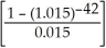 PV (due)= 250 (1.015) = 250(30.99405004)(1.015) = $7864.74