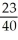 Solve:   (4 - 3x) +   =   x -   (2x - 3)