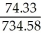 Uptown N = 840(1-0.1255) = 840(0.8745) = 734.58 Competitor's N = 860(1 - 0.1325)(1 - 0.115) = $660.25 Additional Uptown discount = 734.58 - 660.25 = $74.33 Additional Uptown discount rate = = 10.11871%