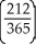 P = 250; r = 0.0825 Time period March 30, 2014, to October 28, 2014 = 212 days I = (250)(.0825) = $11.98