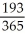 Number of days = 193 P = 473.00; r = .085; t =   S = 473.00   = 473.00(1.0449452) = $494.26