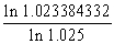 Let the focal date be now; i = 0.05÷2 = 0.025; m = 2 For the obligation: 250.00(1.025)-3 + 350.00(1.025)-5 + 300.00(1.025)-9 250.00(.928599411) + 350.00(.883854288) + 300.00(.800728362) 232.15 + 309.35 + 240.22 = 781.72 For the payment: 800(1.025)-n n = = = = 0.93611429 (semi-annual) ÷ 2×12 = 5.62 months Programmed solution: