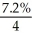 FV=100 000(1.04)=$104 000; PMT=100 000(0.055)0.25 =$1375.00; n=10.5(4)=42; P/Y=4; C/Y=4; I/Y=7.2; i= =0.018; The purchase price on the interest date preceding the date of purchase PP = 104 000(1.018)-42 + 1375 = 49 161.67 + 40 279.22 = $89 440.89