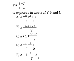 Transpose the formula