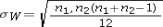 <strong>For the Wilcoxon rank-sum test with the sample sizes being at least 10,the test statistic can be assumed to follow a normal distribution with mean __________________________.</strong> A) B) C) D)
