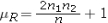 <strong>For the Wald-Wolfowitz runs test with the sample sizes being at least 10,the test statisticR can be assumed to follow the z distribution.The mean of the distribution of R is computed as ________.</strong> A) B) C) D)