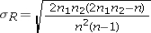 <strong>For the Wald-Wolfowitz runs test with the sample sizes being at least 10,the test statisticR can be assumed to follow the z distribution.The standard deviation of the distribution of R is computed as ________.</strong> A) B) C) D)