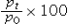 <strong>If p<sub>t </sub>is the price of good X in period t,and p<sub>0</sub> is the base period price,which of the following is the equation for a simple price index for good X?</strong> A) B) C) D)