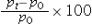 <strong>If p<sub>t </sub>is the price of good X in period t,and p<sub>0</sub> is the base period price,which of the following is the equation for a simple price index for good X?</strong> A) B) C) D)