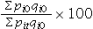<strong>Which of the following is the correct expression for the Laspeyres price index?</strong> A) B) C) D)