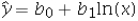 <strong>For the log-log model ln(y)= β<sub>0</sub> + β<sub>1</sub>ln(x)+ ε,the predicted value of y is computed by ________________.</strong> A) B) C) D)