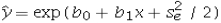 <strong>For which of the following models,the formula for finding the predicted value of y is used?</strong> A) B) C) D)